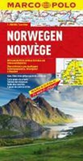 MARCO POLO Länderkarte Norwegen 1 :