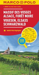 MARCO POLO Karte Frankreich Vogesen, Elsass, Schwarzwald 1:200 000 -  - 9783829738927