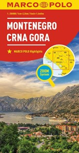 MARCO POLO Länderkarte Montenegro 1:250.000 -  - 9783829738934