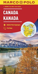 Marco Polo Wegenkaart Canada -  - 9783829739320