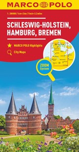 Marco Polo Wegenkaart 01 Sleeswijk-Holstein / Hamburg -  - 9783829740494