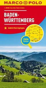 Marco Polo Wegenkaart 11 Baden-Württemberg -  - 9783829740722
