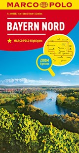 Marco Polo Wegenkaart 12 Noord-Beieren -  - 9783829740739