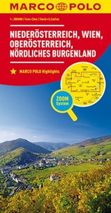 Marco Polo Wegenkaart 01 Niederösterreich, Oberösterreich -  - 9783829740753
