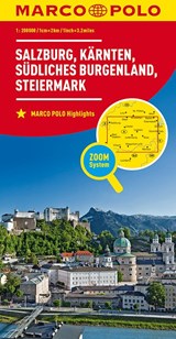 Marco Polo Wegenkaart 02 Salzburg, Karinthië, Stiermarken -  - 9783829740760