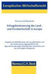 Ertragsbesteuerung der Land- und Forstwirtschaft in Europa