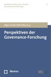 Perspektiven der Governance-Forschung