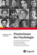 Pionierinnen der Psychologie - Wolfgang Schneider ; Armin Stock - 9783844433487