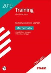 Lösungen zu Training Abschlussprüfung Realschulabschluss Sachsen 2019 - Mathematik