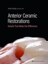 Anterior Ceramic Restorations - Victor Clavijo - 9783868677263