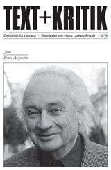 TEXT+KRITIK 206 - Ernst Augustin - Heinz Ludwig Arnold - 9783869164533