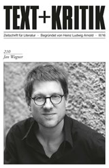 TEXT+KRITIK 210: Jan Wagner - Heinz Ludwig Arnold - 9783869164700