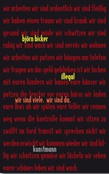 Illegal - Björn Bicker - 9783888978494