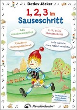 Detlev Jöcker: 1, 2, 3 im Sauseschritt - Detlev Jöcker - 9783895163425