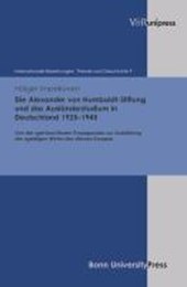 Impekoven, H: Alexander von Humboldt-Stiftung