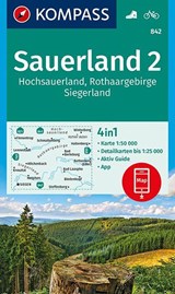Kompass WK842 Sauerland Süd, Hochsauerland -  - 9783990444146