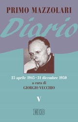 Diario V - Primo Mazzolari - 9788810968277