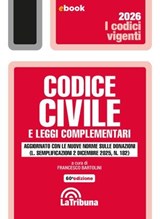 Codice civile e leggi complementari - Francesco Bartolini - 9788829118175