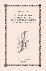 Breve trattato sui picchiatori nella Svizzera italiana degli anni Ottanta - Manuela Mazzi - 9788831984850