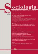 Sociologia n.3/2017 - Dario Altobelli ; Luigi Berzano ; Andrea Bixio ; Christopher Buckman ; Marina Ciampi ; Folco Cimagalli ; Richard A. Cohen ; Francesco D'Urso ; Chiara Magneschi ; Tito Marci ; Angelo Maria Petroni ; Antonio Rafele ; Aldo Sandulli ; Domenico Secondulfo ; Ri - 9788849249156