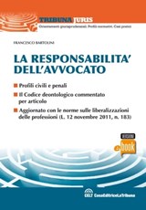 La responsabilità dell'avvocato - Francesco Bartolini - 9788866890546