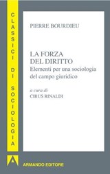 La forza del diritto - Pierre Bourdieu - 9788869922589