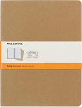 Moleskine Cahier Extra Large liniert packpapierbraun. 3er Pack - Moleskine - 9788883705045