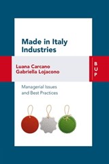 Made in Italy Industries - Luana Carcano ; Gabriella Lojacono - 9788899902483