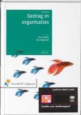 Gedrag in organisaties - G. Alblas ; Gert Alblas ; E. Wijsman ; Ella Wijsman - 9789001766672