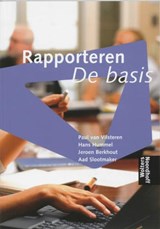 Rapporteren / De basis + CD-ROM - VLISTEREN, P.P.M. van - 9789001905699