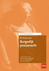Rechtspraak Burgerlijk procesrecht - C.J.J.C. van Nispen ; A.W. Jongbloed ; E.F. Groot - 9789012409605