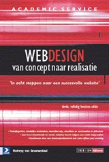 Webdesign - GROENENDAAL, H. van - 9789012581370