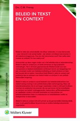 Beleid in tekst en context - C.M. Frenay - 9789013139570
