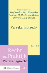 Verzekeringsrecht - M.L. Hendrikse ; Ph. H.J.G. van Huizen ; J.G.J. Rinkes - 9789013166583