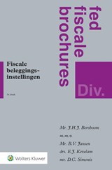 Fiscale beleggingsinstellingen -  - 9789013181807