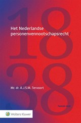 Het Nederlandse personenvennootschapsrecht - A.J.S.M. Tervoort - 9789013184303