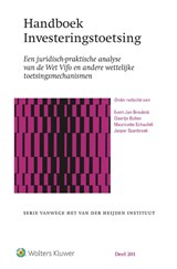 Handboek Investeringstoetsing -  - 9789013184525