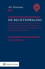 De rechtsdwaling - H.J. Weijers - 9789013184983