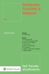 Hoofdzaken Fiscaliteit & Vastgoed -  - 9789013185522