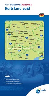 ANWB Wegenkaart 5.Duitsland Zuid -  - 9789018048211