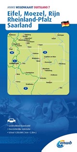 ANWB*Wegenkaart Duitsland 7. Eifel/Moezel/Rijn/Rheinland-Pfalz/Saarland -  - 9789018048235
