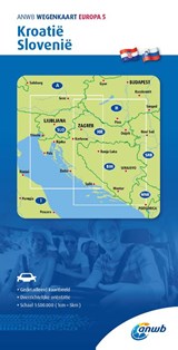 ANWB*Wegenkaart Europa 5. Kroatië/Slovenië -  - 9789018048297