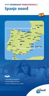 ANWB Wegenkaarten Spanje/Portugal 2. Spanje-Noord -  - 9789018048624
