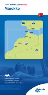 ANWB*Wegenkaart Marokko -  - 9789018048662