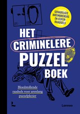 Het criminelere puzzelboek - PETERFRANK T.V. - 9789020970265