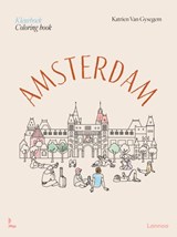 Kleurboek Amsterdam I Coloring Book Amsterdam - Katrien Van Gysegem - 9789020984934