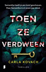 Toen ze verdween - Carla Kovach - 9789022593936
