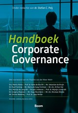 Handboek Corporate Governance - Stefan C. Peij - 9789024446889