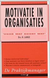 Motivatie in organisaties - H. Lange - 9789026717871