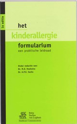 Het kinderallergie formularium - M.O. Hoekstra ; A.P.E. Sachs - 9789031360284